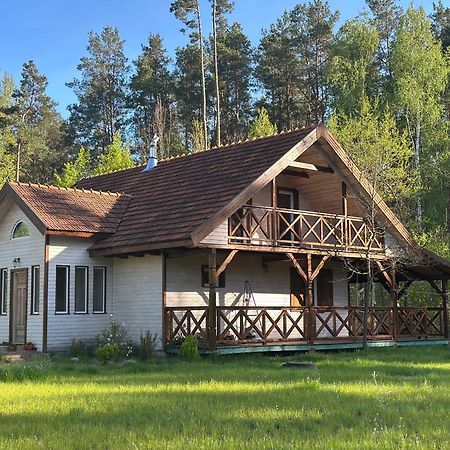 Jagodowy Zakatek, Caloroczny Dom Na Wylacznosc W Lesie, Balia, Cisza, Kominek, Weranda, Stawy Tuczna Exteriér fotografie