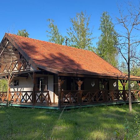 Jagodowy Zakatek, Caloroczny Dom Na Wylacznosc W Lesie, Balia, Cisza, Kominek, Weranda, Stawy Tuczna Exteriér fotografie