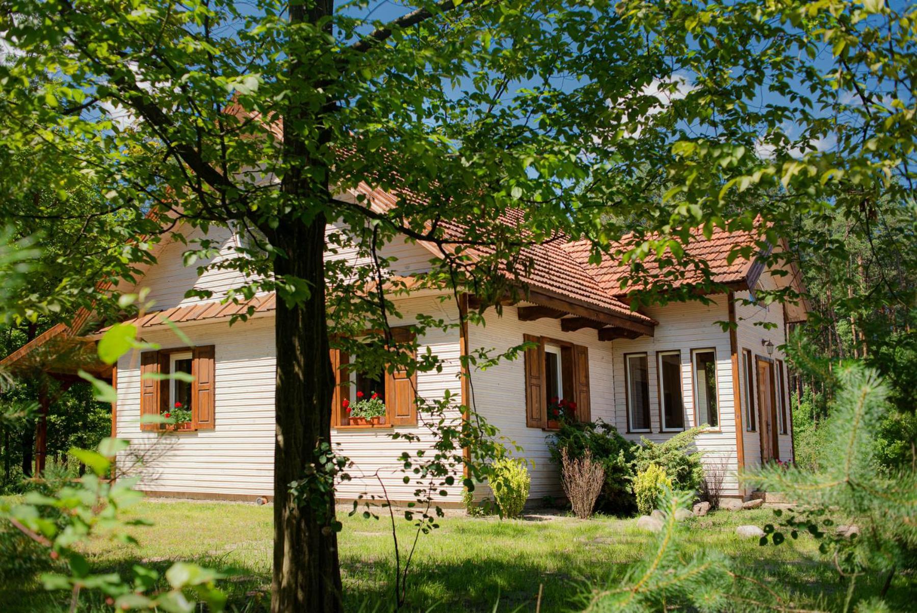 Jagodowy Zakatek, Caloroczny Dom Na Wylacznosc W Lesie, Balia, Cisza, Kominek, Weranda, Stawy Tuczna Exteriér fotografie