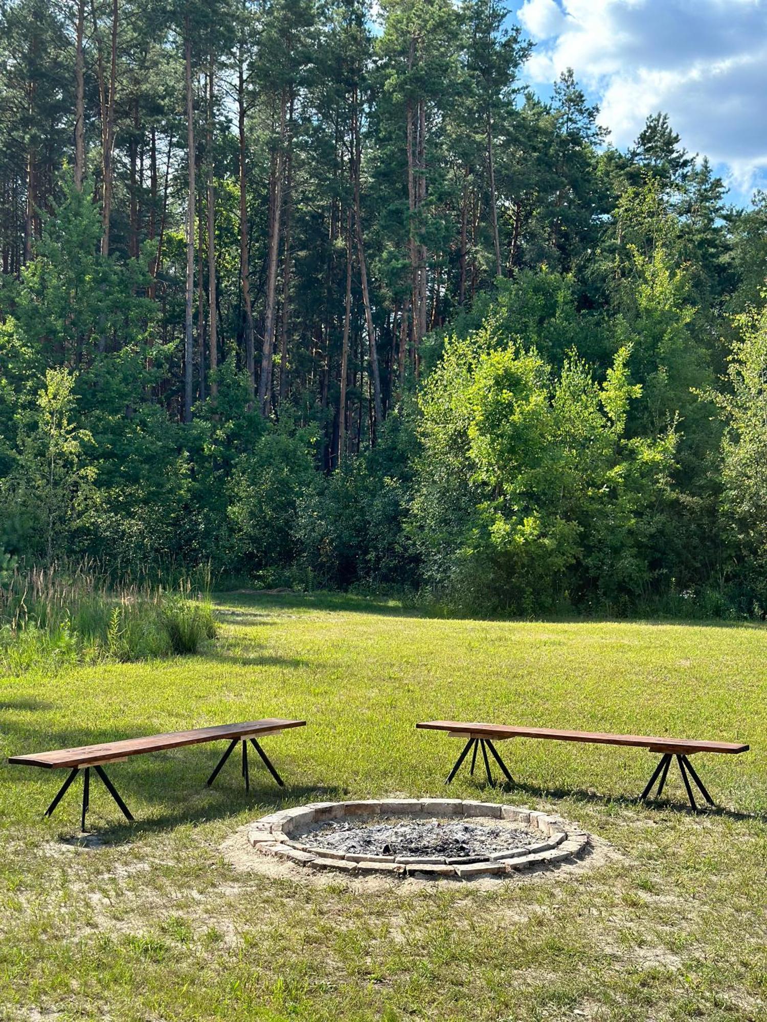 Jagodowy Zakatek, Caloroczny Dom Na Wylacznosc W Lesie, Balia, Cisza, Kominek, Weranda, Stawy Tuczna Exteriér fotografie