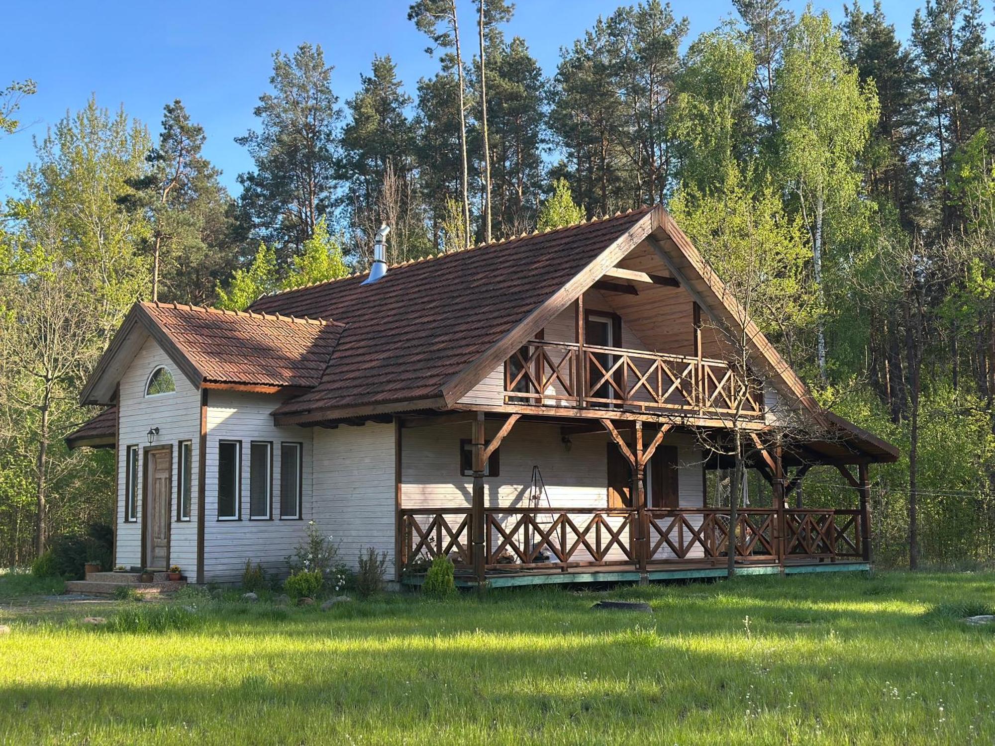 Jagodowy Zakatek, Caloroczny Dom Na Wylacznosc W Lesie, Balia, Cisza, Kominek, Weranda, Stawy Tuczna Exteriér fotografie