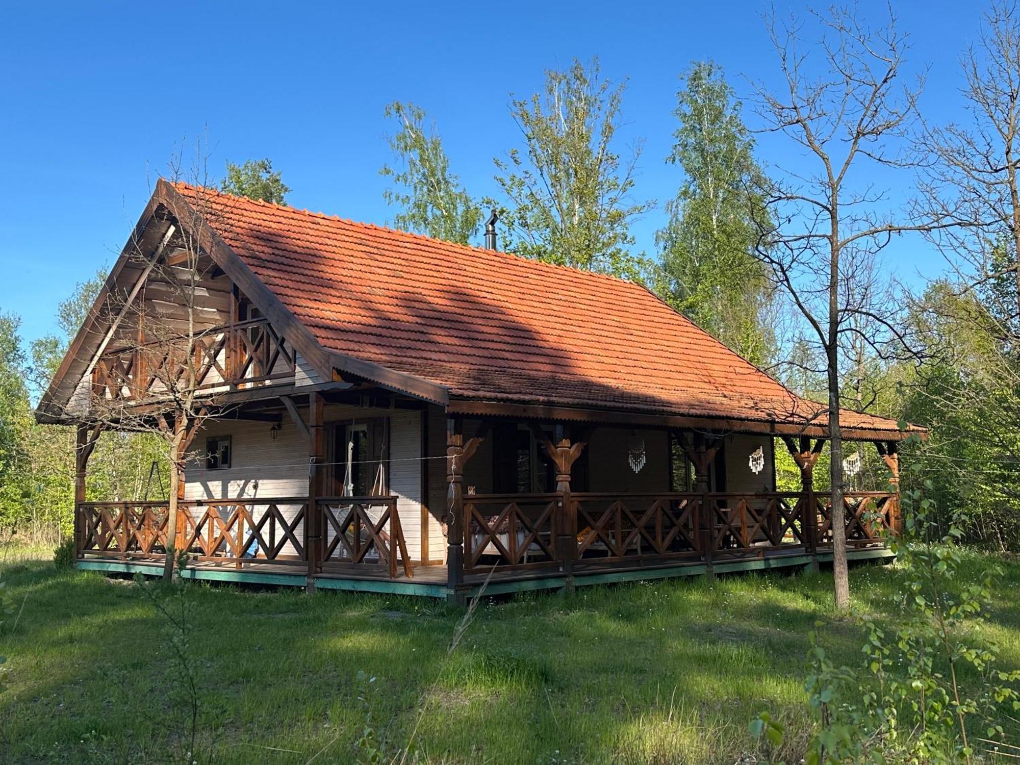Jagodowy Zakatek, Caloroczny Dom Na Wylacznosc W Lesie, Balia, Cisza, Kominek, Weranda, Stawy Tuczna Exteriér fotografie